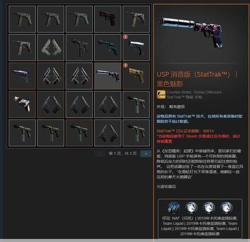 CSGO 大姐姐皮肤是什么？揭秘黑色魅影系列！