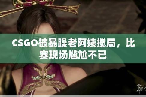 csgo暴躁小阿姨：暴躁小阿姨玩CSGO