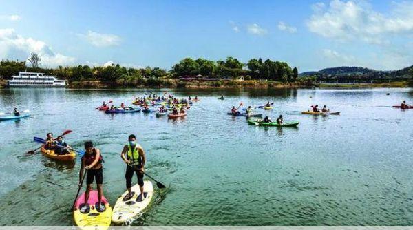 仙海风景区仙海风景区：玩转水上运动，感受自然魅力