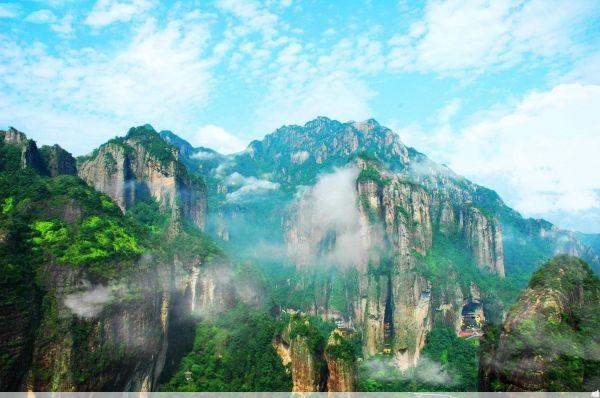 南雁荡山风景区探秘浙南山水奇观