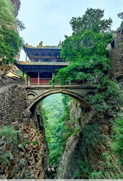 苍岩山风景区苍岩山福庆寺：登高望远，心旷神怡