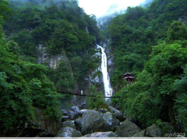 银厂沟旅游风景区银厂沟：成都附近的避暑胜地